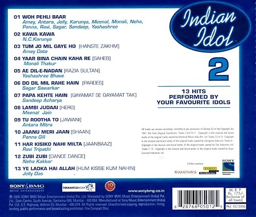 Album Tracklist Featuring Yashashree Bhave